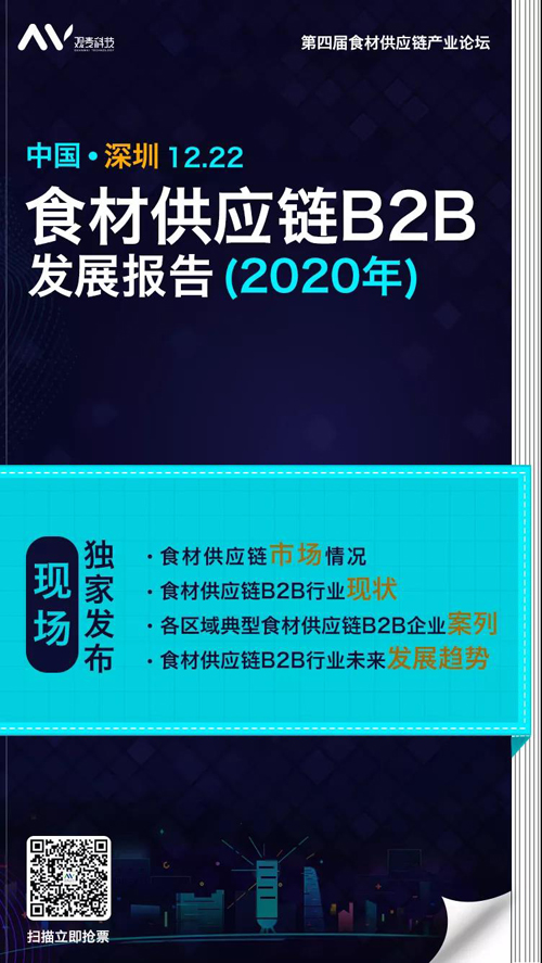 【十二月活動預告】2020年食材供應鏈風向如何？觀麥第四屆食材論壇的30+大咖為你解析！